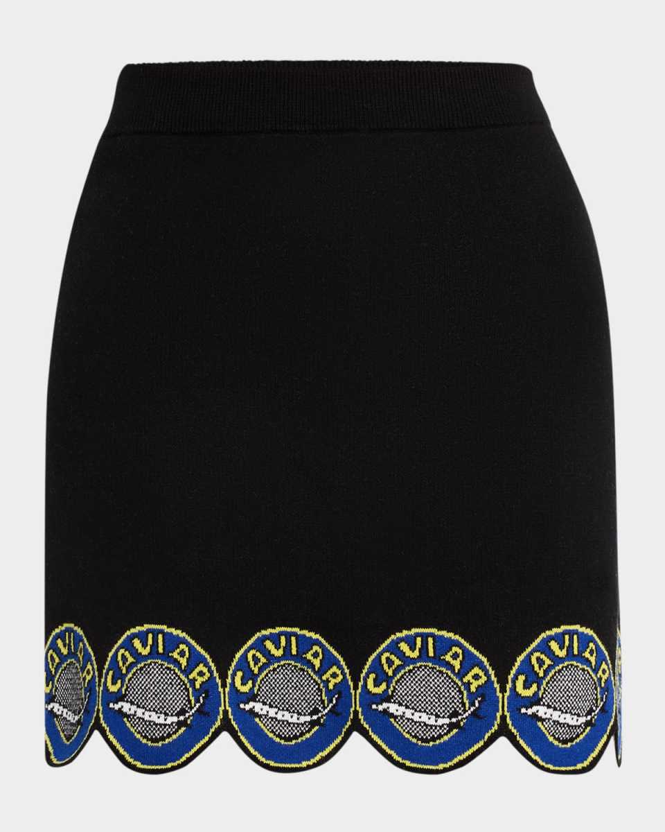 Caviar Mini Skirt